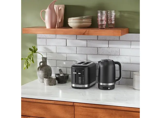 Тостер KitchenAid 5KMT2109EBM матовый черный, Страна регистрации бренда: США, Страна производитель: Китай, Доминирующий цвет: Черный матовый - изображение 5