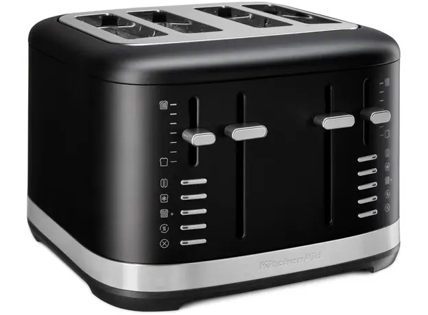 Тостер KitchenAid 5KMT4109EBM, Страна регистрации бренда: США, Страна производитель: Китай, Доминирующий цвет: Черный матовый - изображение 3