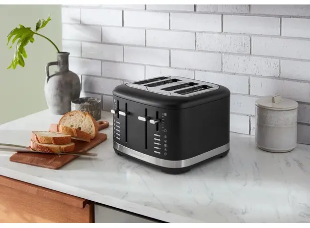 Тостер KitchenAid 5KMT4109EBM, Страна регистрации бренда: США, Страна производитель: Китай, Доминирующий цвет: Черный матовый - изображение 6
