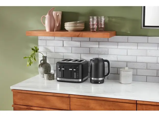 Тостер KitchenAid 5KMT4109EBM, Страна регистрации бренда: США, Страна производитель: Китай, Доминирующий цвет: Черный матовый - изображение 7