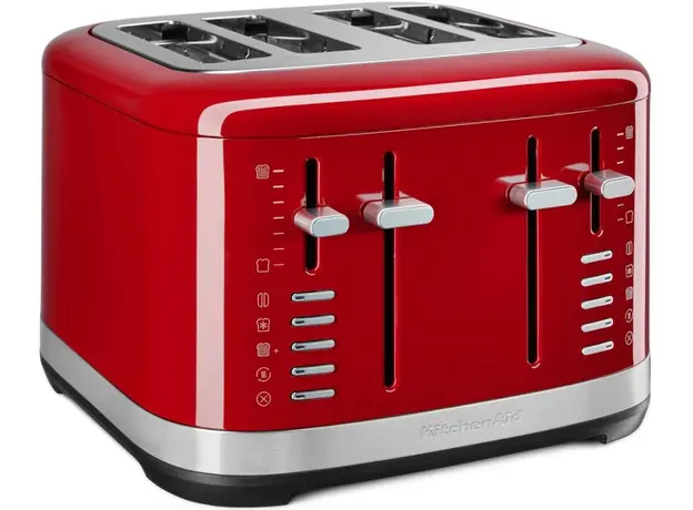 Тостер KitchenAid 5KMT4109EER, Страна регистрации бренда: США, Страна производитель: Китай, Доминирующий цвет: Красный - изображение 3