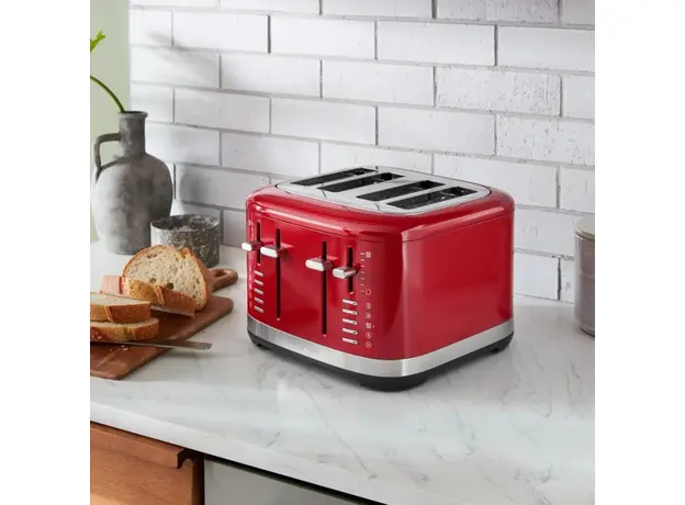 Тостер KitchenAid 5KMT4109EER, Страна регистрации бренда: США, Страна производитель: Китай, Доминирующий цвет: Красный - изображение 5