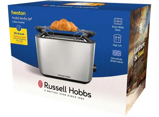 Тостер RUSSELL HOBBS Heaton Brushed 2S 27390-56 - изображение 7