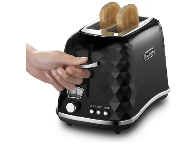 Тостер DELONGHI Icona Vintage CTOV2103.BK - изображение 5