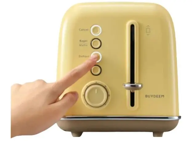 Тостер BUYDEEM DT620E-MY/EU Желтый - изображение 5