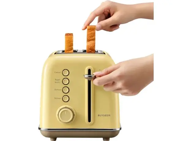 Тостер BUYDEEM DT620E-MY/EU Желтый - изображение 6