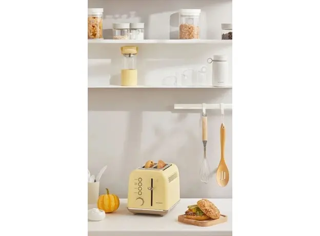 Тостер BUYDEEM DT620E-MY/EU Желтый - изображение 2