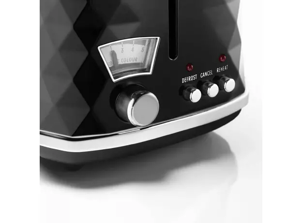 Тостер DELONGHI Icona Vintage CTOV2103.BK - изображение 4