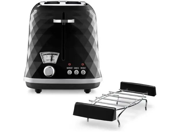Тостер DELONGHI Icona Vintage CTOV2103.BK - изображение 3
