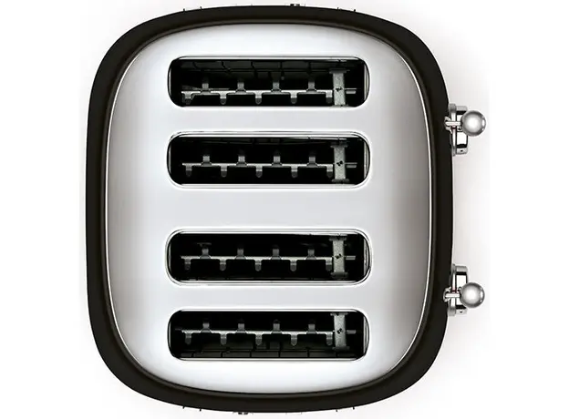 Тостер Smeg 50' Style Black TSF03BLEU (8017709263362), Страна регистрации бренда: Италия, Страна производитель: Китай, Доминирующий цвет: Черный - изображение 5