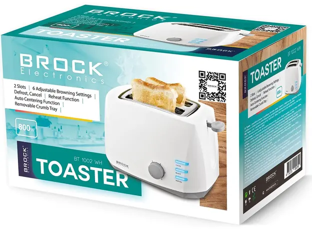 Тостер BROCK BT 1002 WH - изображение 4