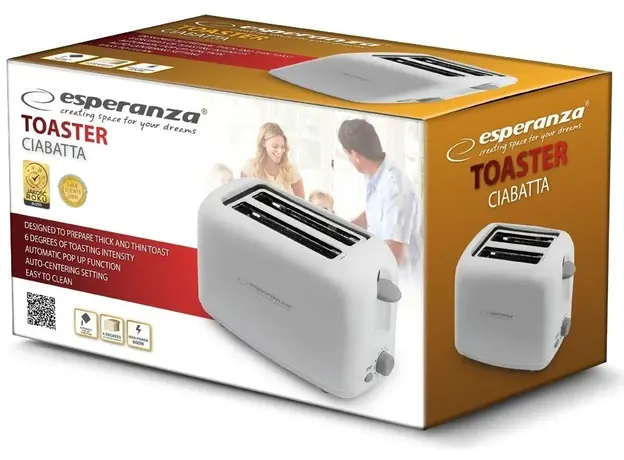 Тостер Esperanza Ciabatta EKT002 - изображение 2
