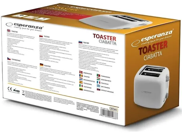 Тостер Esperanza Ciabatta EKT002 - изображение 3