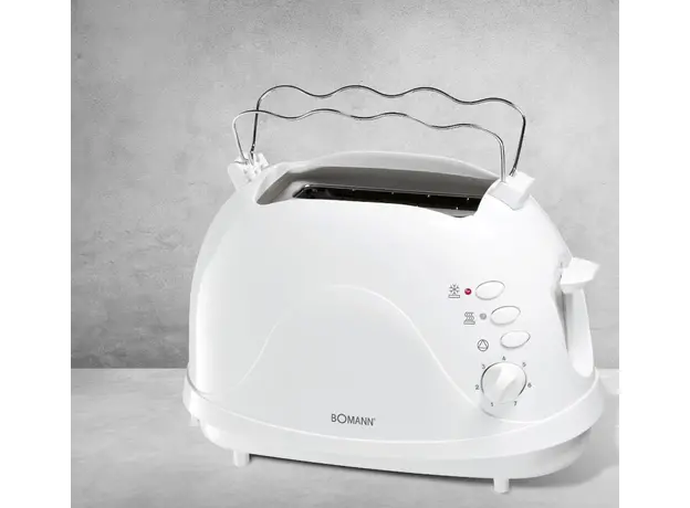Тостер Bomann TA 246 CB white - изображение 3