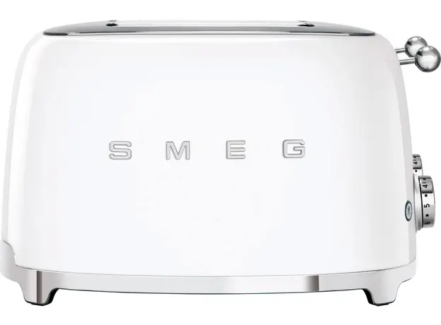 Тостер Smeg 50' Style White TSF03WHEU (8017709263409), Страна регистрации бренда: Италия, Страна производитель: Китай, Доминирующий цвет: Белый - изображение 6