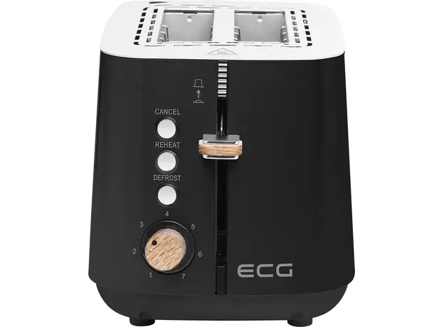 Тостер ECG Timber ST2768 Black - изображение 5