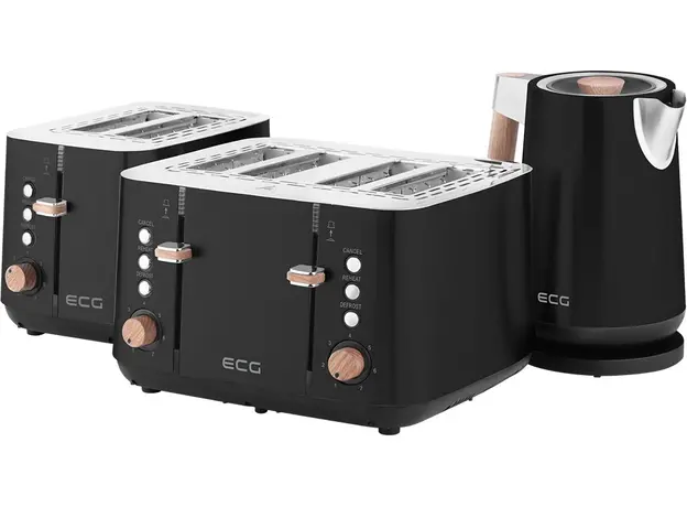 Тостер ECG Timber ST4768 Black - изображение 11