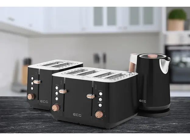 Тостер ECG Timber ST4768 Black - изображение 13