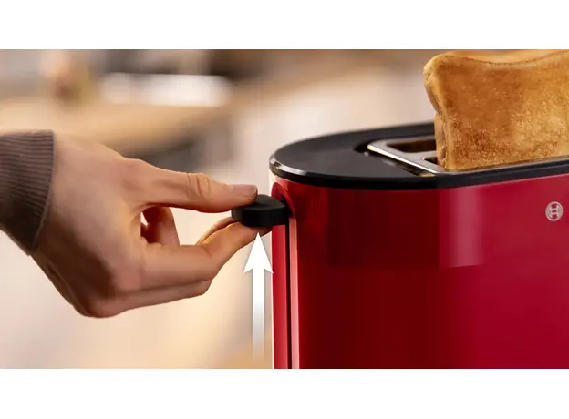 Тостер Bosch TAT2M124, Страна регистрации бренда: Германия, Страна производитель: Китай, Доминирующий цвет: Красный - изображение 9
