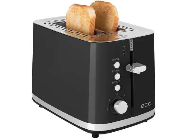 Тостер ECG ST 2766 Vintage Nero - изображение 5