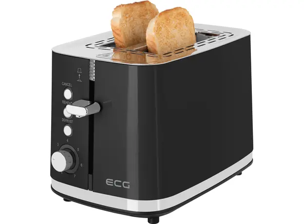 Тостер ECG ST 2766 Vintage Nero - изображение 6