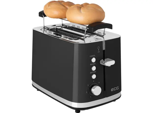 Тостер ECG ST 2766 Vintage Nero - изображение 7