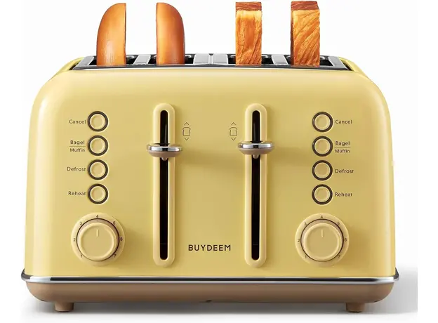 Тостер BUYDEEM DT640E Mellow Yellow (DT640E-MY/EU) - изображение 2