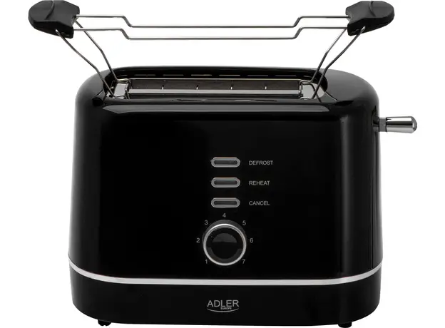 Тостер Adler AD 3224 Черный - изображение 2