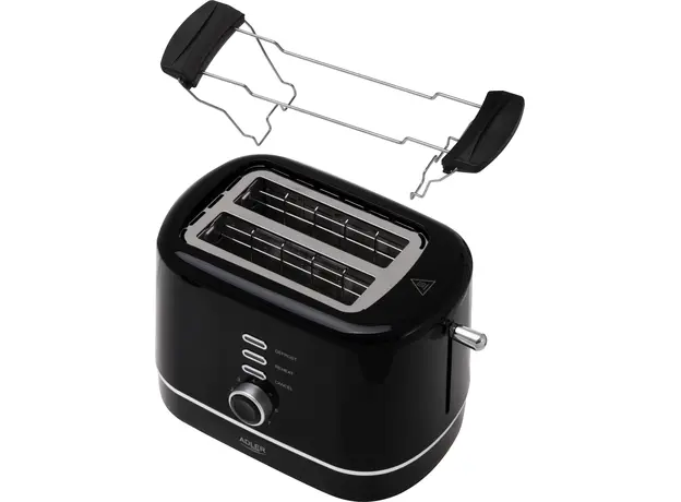 Тостер Adler AD 3224 Черный - изображение 8