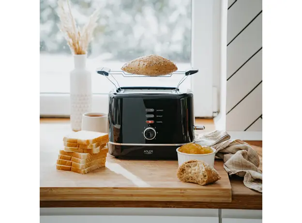 Тостер Adler AD 3224 Черный - изображение 12