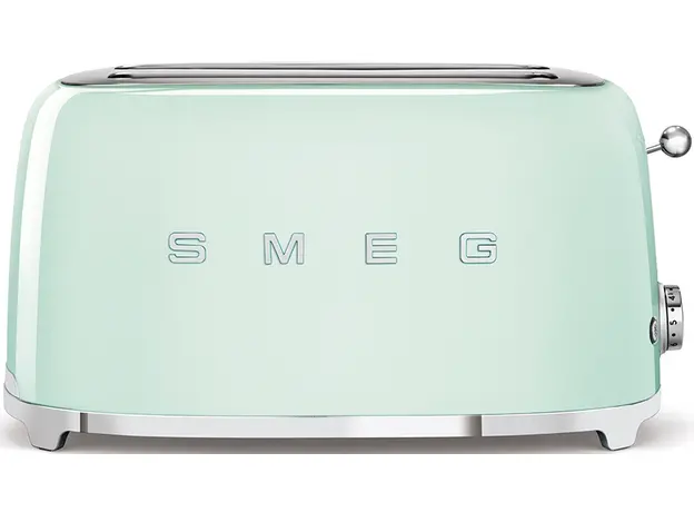 Тостер SMEG TSF02PGEU, Страна регистрации бренда: Италия, Страна производитель: Китай, Доминирующий цвет: Пастельный 