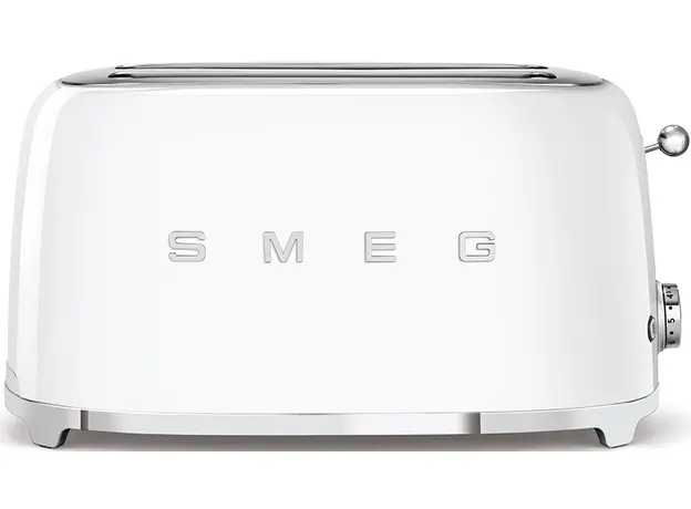 Тостер Smeg 50' Style White TSF02WHEU (8017709231125), Страна регистрации бренда: Италия, Страна производитель: Китай, Доминирующий цвет: Белый 