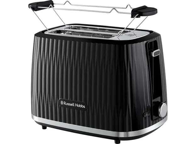 Тостер RUSSELL HOBBS Eden 2S 27371-56 Black, Страна регистрации бренда: Великобритания, Страна производитель: Китай, Доминирующий цвет: Черный 