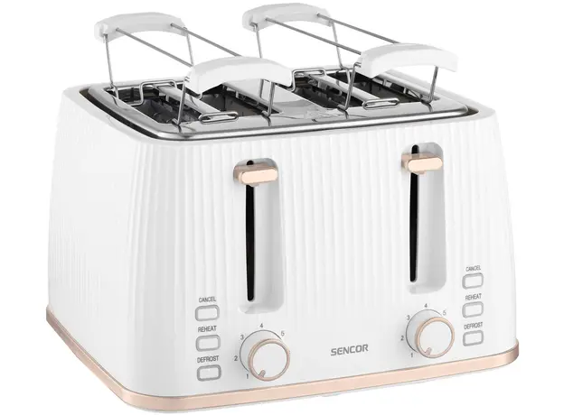Тостер Sencor STS7540WH, Страна регистрации бренда: Чехия, Страна производитель: Китай, Доминирующий цвет: Белый 