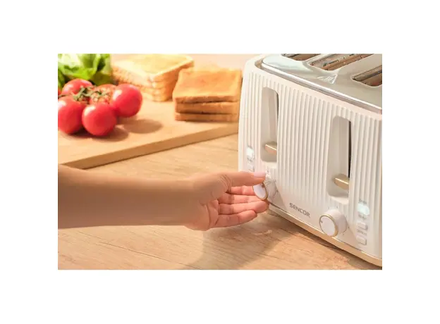 Тостер Sencor STS7540WH, Страна регистрации бренда: Чехия, Страна производитель: Китай, Доминирующий цвет: Белый - изображение 14