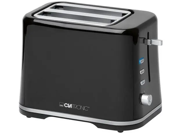 Тостер CLATRONIC TA 3554 Black/Silver, Страна регистрации бренда: Германия, Страна производитель: Китай, Доминирующий цвет: Черный 