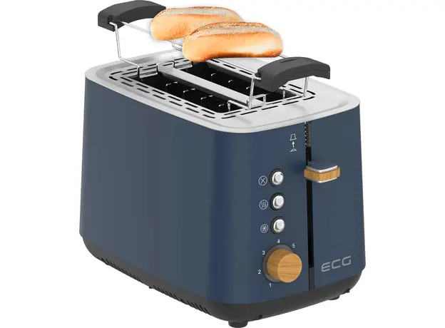Тостер ECG ST 2768 Timber Petrol - изображение 5