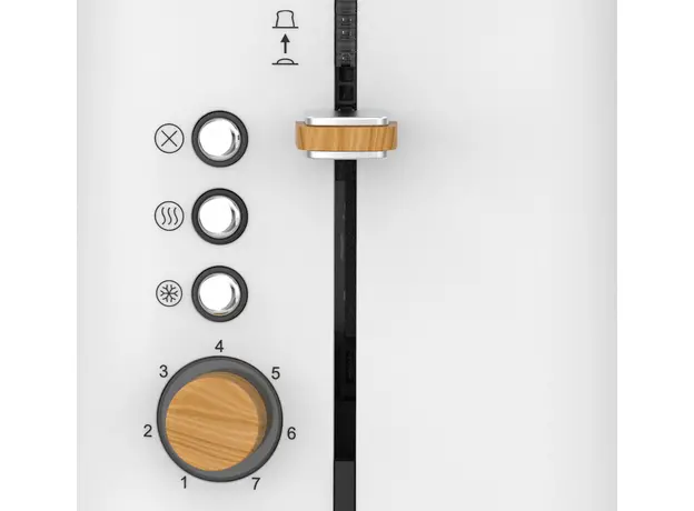 Тостер ECG ST 2768 Timber White - изображение 7