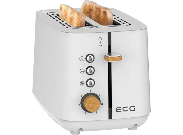 Тостер ECG ST 2768 Timber White - изображение 2