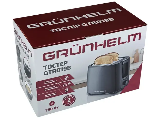 Тостер Grunhelm GTR019B (BP142684) - изображение 6