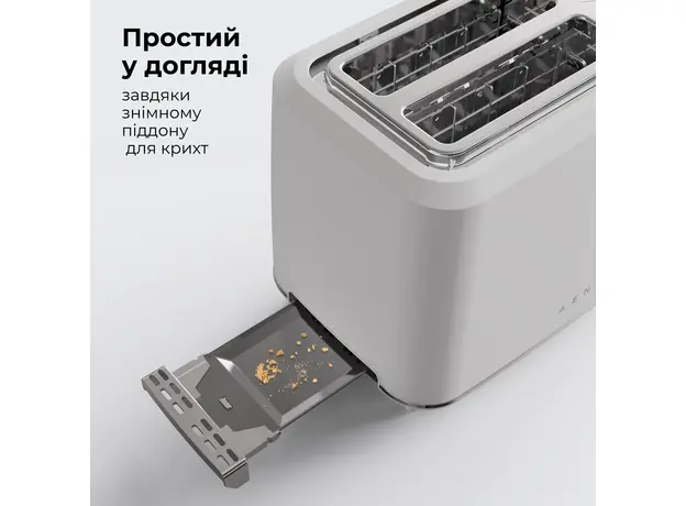 Тостер AENO TS1W, Страна регистрации бренда: Китай, Страна производитель: Китай, Доминирующий цвет: Белый - изображение 19