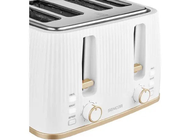 Тостер Sencor STS7540WH, Страна регистрации бренда: Чехия, Страна производитель: Китай, Доминирующий цвет: Белый - изображение 7