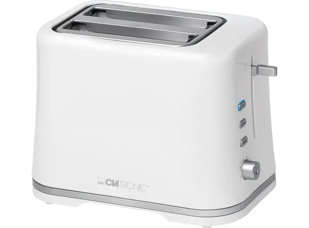 Тостер CLATRONIC TA 3554 White/Silver, Страна регистрации бренда: Германия, Страна производитель: Китай, Доминирующий цвет: Белый 