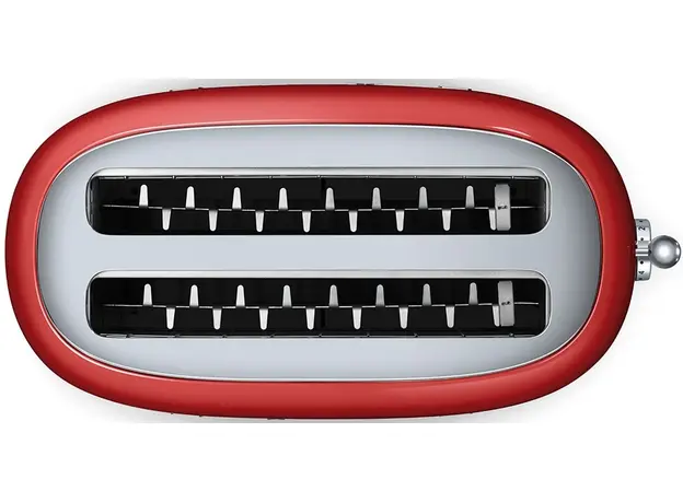 Тостер Smeg 50' Style Red TSF02RDEU (8017709190750), Страна регистрации бренда: Италия, Страна производитель: Китай, Доминирующий цвет: Красный - изображение 4
