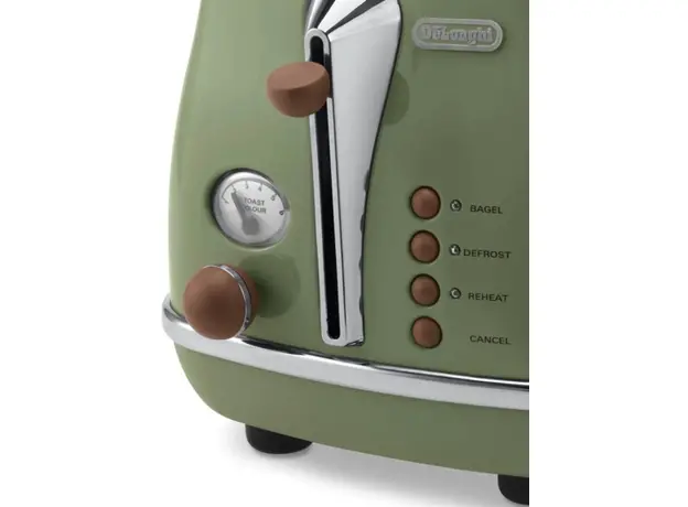Тостер DELONGHI Icona Vintage CTOV2103.GR - изображение 3