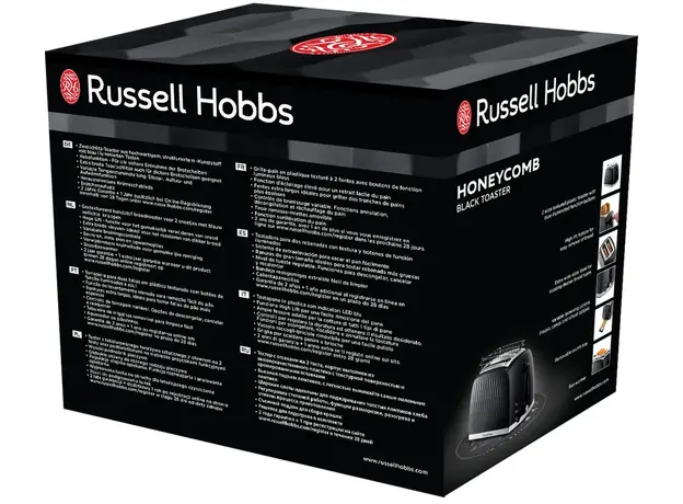 Тостер RUSSELL HOBBS Honeycomb 26061-56 - изображение 10
