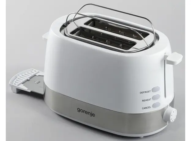 Тостер GORENJE T850WE, Страна регистрации бренда: Словения, Страна производитель: Китай, Доминирующий цвет: Белый - изображение 4