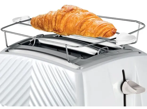 Тостер RUSSELL HOBBS Groove 2S White 26391-56, Страна регистрации бренда: Великобритания, Страна производитель: Китай, Доминирующий цвет: Белый - изображение 2