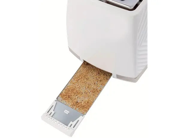 Тостер RUSSELL HOBBS Groove 2S White 26391-56, Страна регистрации бренда: Великобритания, Страна производитель: Китай, Доминирующий цвет: Белый - изображение 3