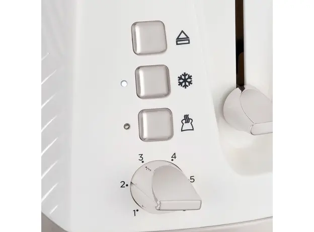 Тостер RUSSELL HOBBS Groove 2S White 26391-56, Страна регистрации бренда: Великобритания, Страна производитель: Китай, Доминирующий цвет: Белый - изображение 4